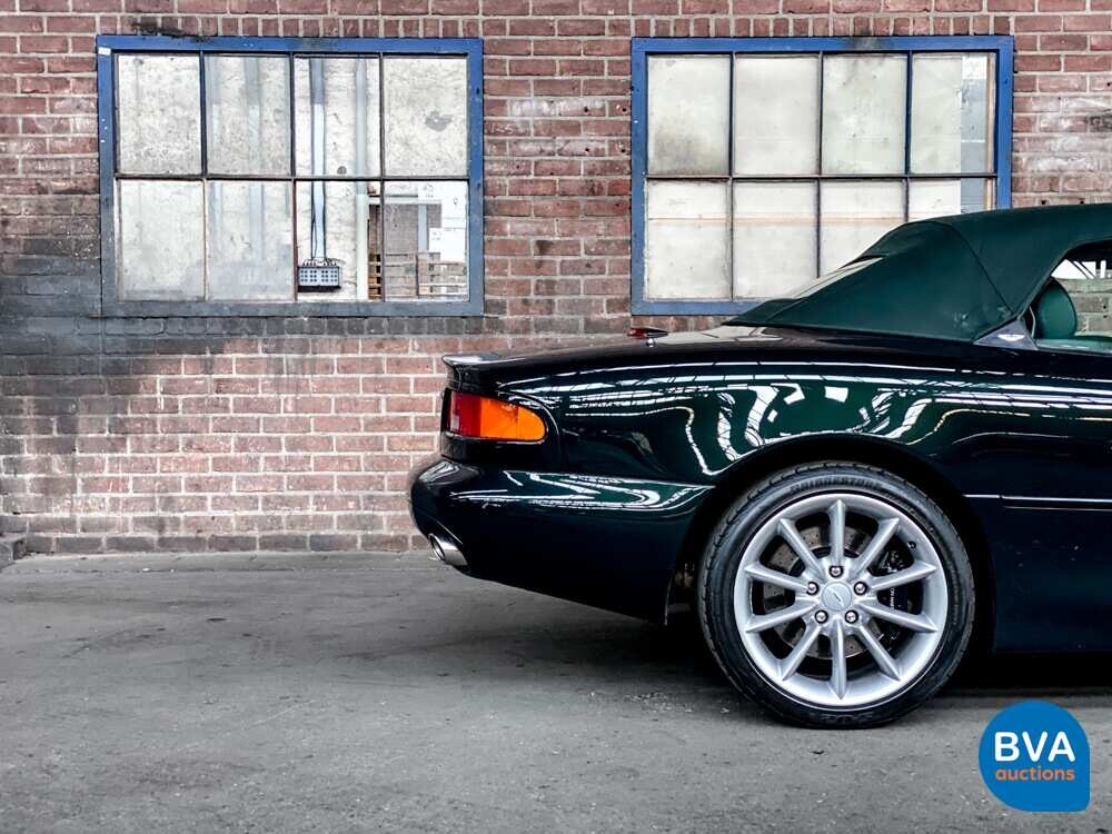 Aston Martin DB7 Volante Vantage 5.9 V12 416pk 2001 -Org NL-, 15-GS-FD.