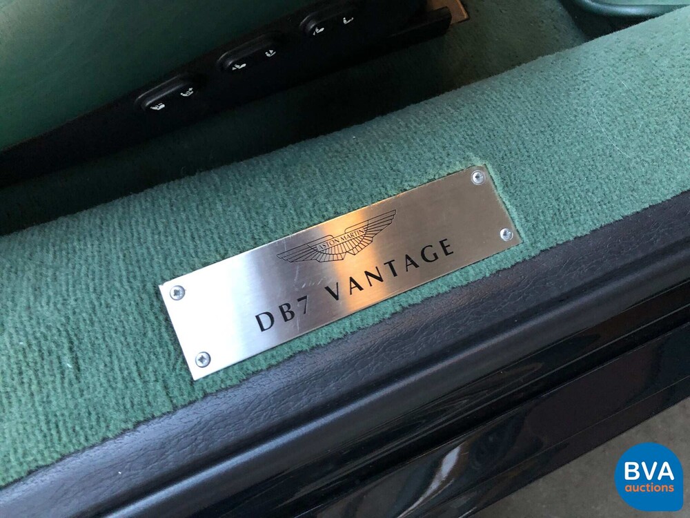 Aston Martin DB7 Volante Vantage 5.9 V12 416pk 2001 -Org NL-, 15-GS-FD.