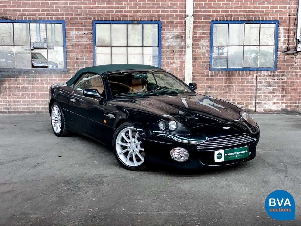 Aston Martin DB7 Volante Vantage 5.9 V12 416pk 2001 -Org NL-, 15-GS-FD.