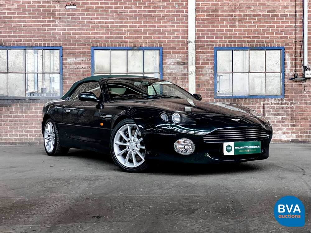 Aston Martin DB7 Volante Vantage 5.9 V12 416pk 2001 -Org NL-, 15-GS-FD.