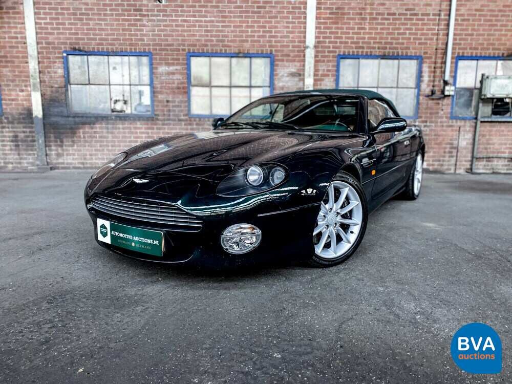 Aston Martin DB7 Volante Vantage 5.9 V12 416pk 2001 -Org NL-, 15-GS-FD.