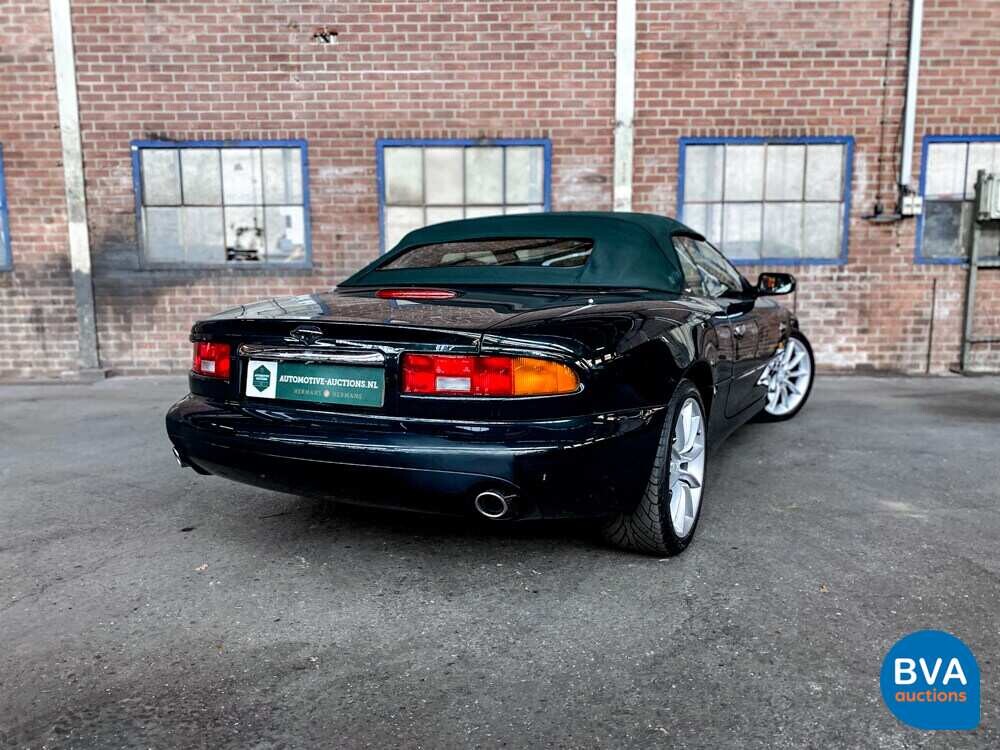 Aston Martin DB7 Volante Vantage 5.9 V12 416pk 2001 -Org NL-, 15-GS-FD.