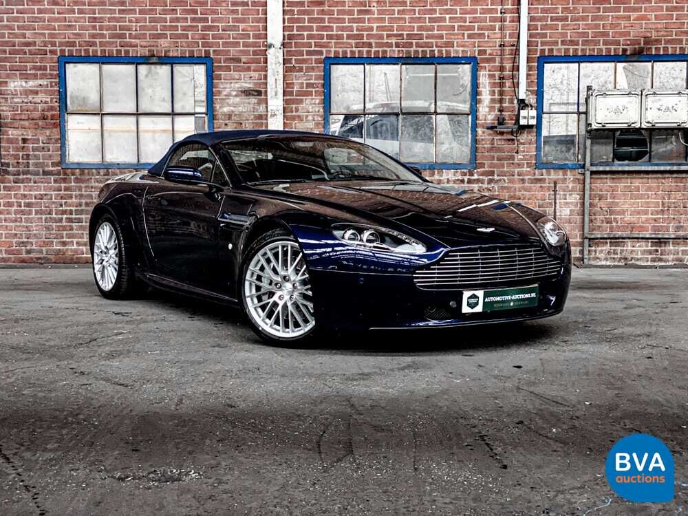 Aston Martin V8 Vantage Roadster 4.7 V8 Sportshift 426hp 2008, 9-KHR-43.