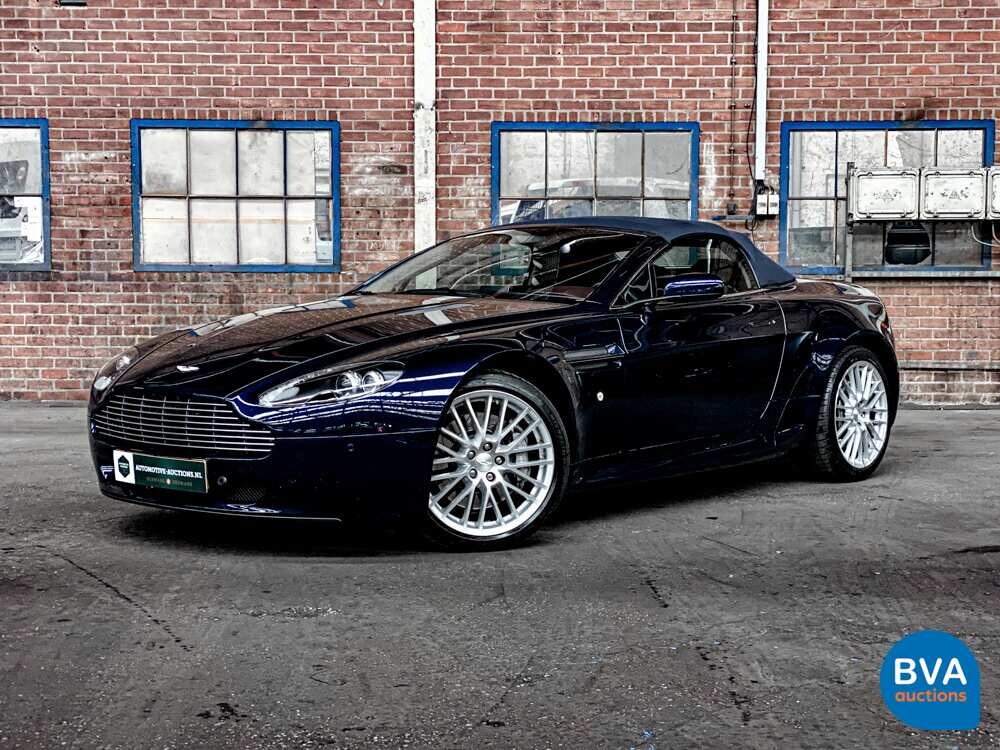 Aston Martin V8 Vantage Roadster 4.7 V8 Sportshift 426hp 2008, 9-KHR-43.