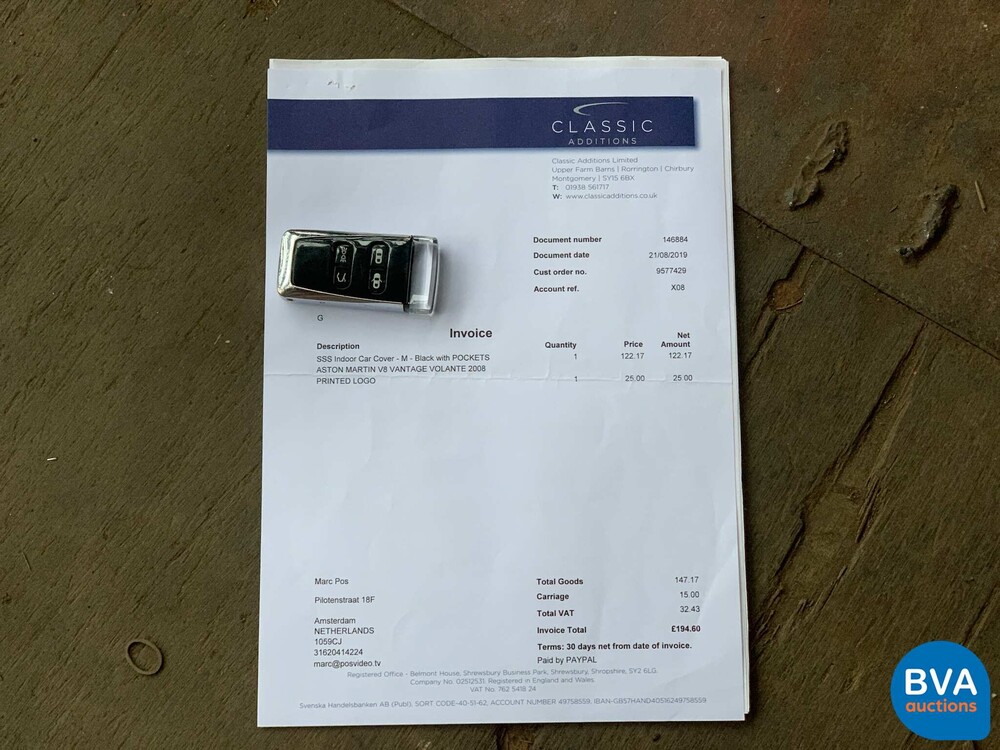 Aston Martin V8 Vantage Roadster 4.7 V8 Sportshift 426hp 2008, 9-KHR-43.