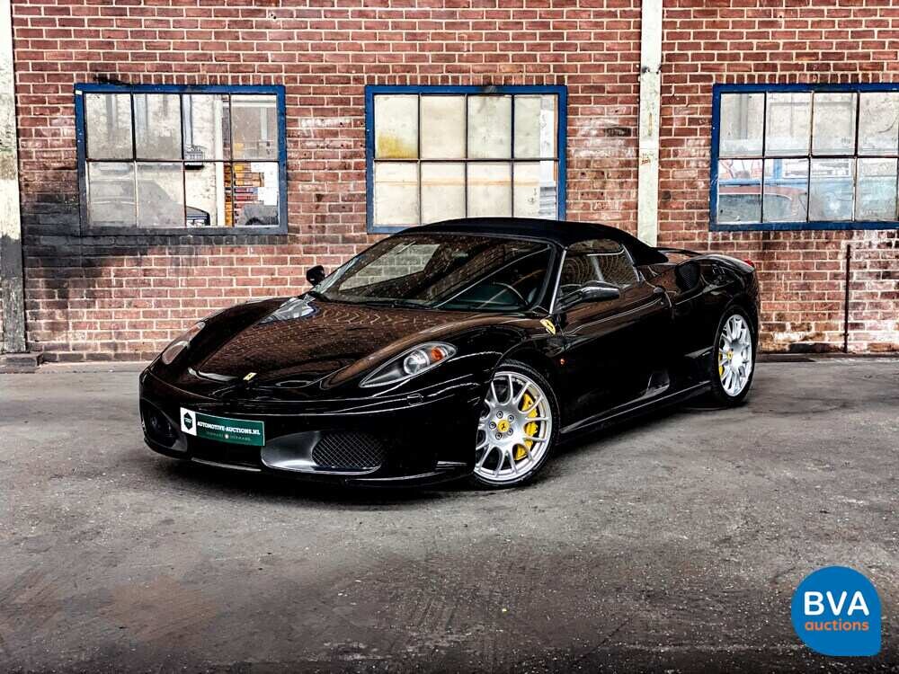 Ferrari F430 Spider F1 CARBON KERAMIK 4.3 V8 485pk 2007, NL-Zulassung.