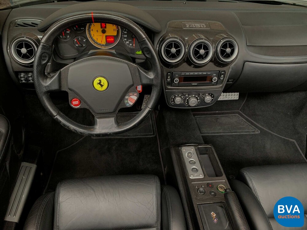 Ferrari F430 Spider F1 CARBON KERAMIK 4.3 V8 485pk 2007, NL-Zulassung.