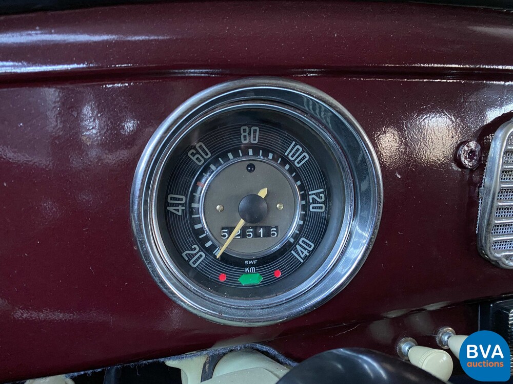 Volkswagen Kever 1600 Rood 1953