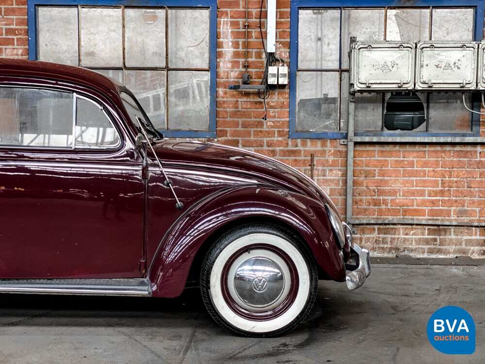 Volkswagen Kever 1600 Rood 1953