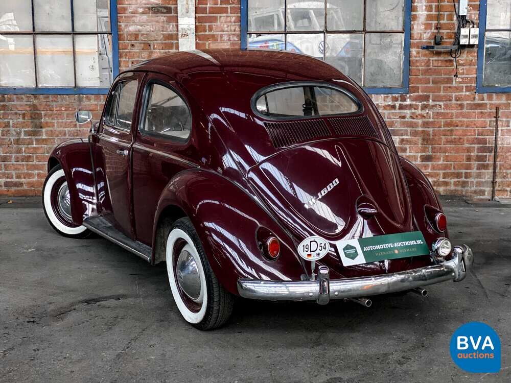 Volkswagen Kever 1600 Rood 1953
