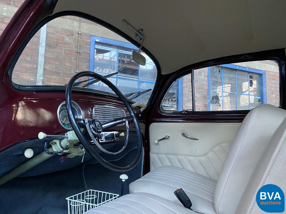Volkswagen Kever 1600 Rood 1953