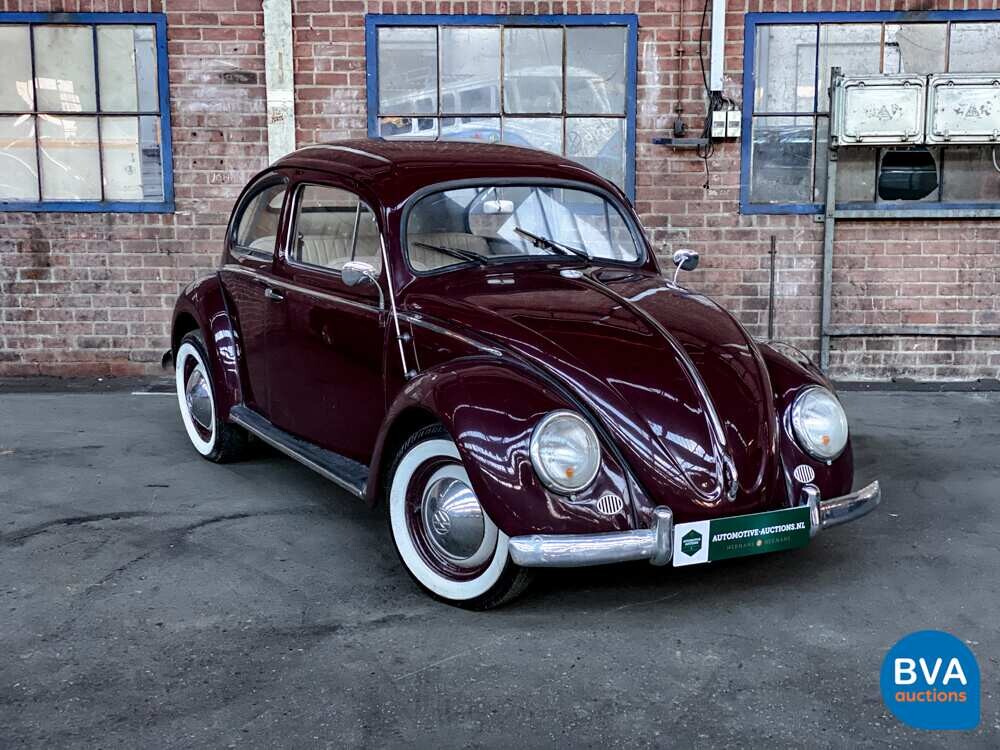 Volkswagen Kever 1600 Rood 1953