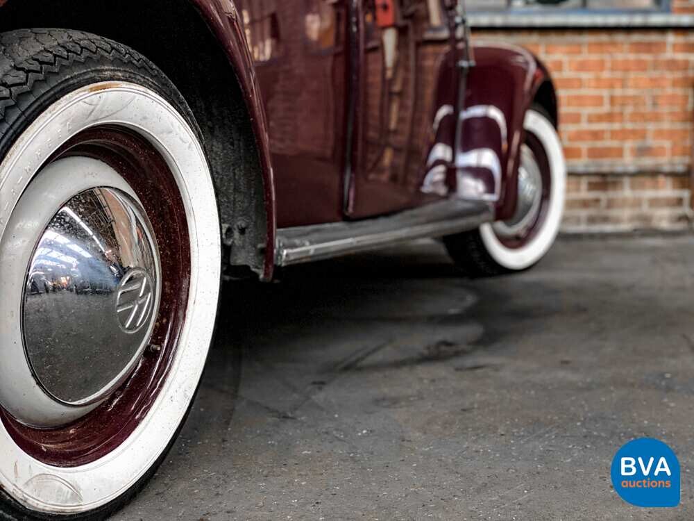 Volkswagen Kever 1600 Rood 1953