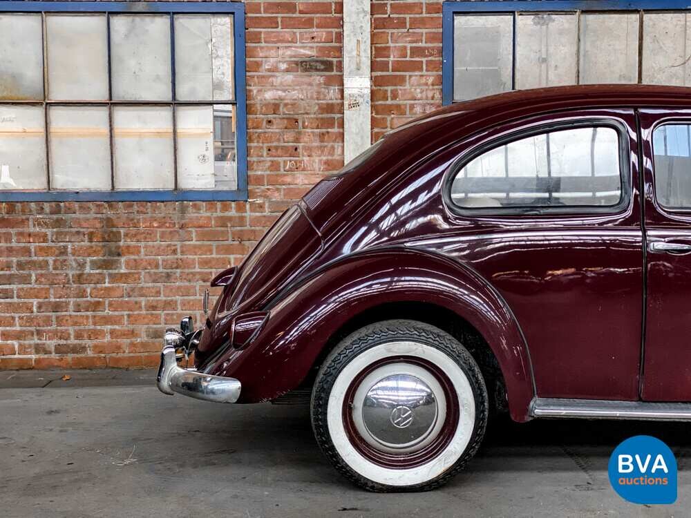 Volkswagen Kever 1600 Rood 1953