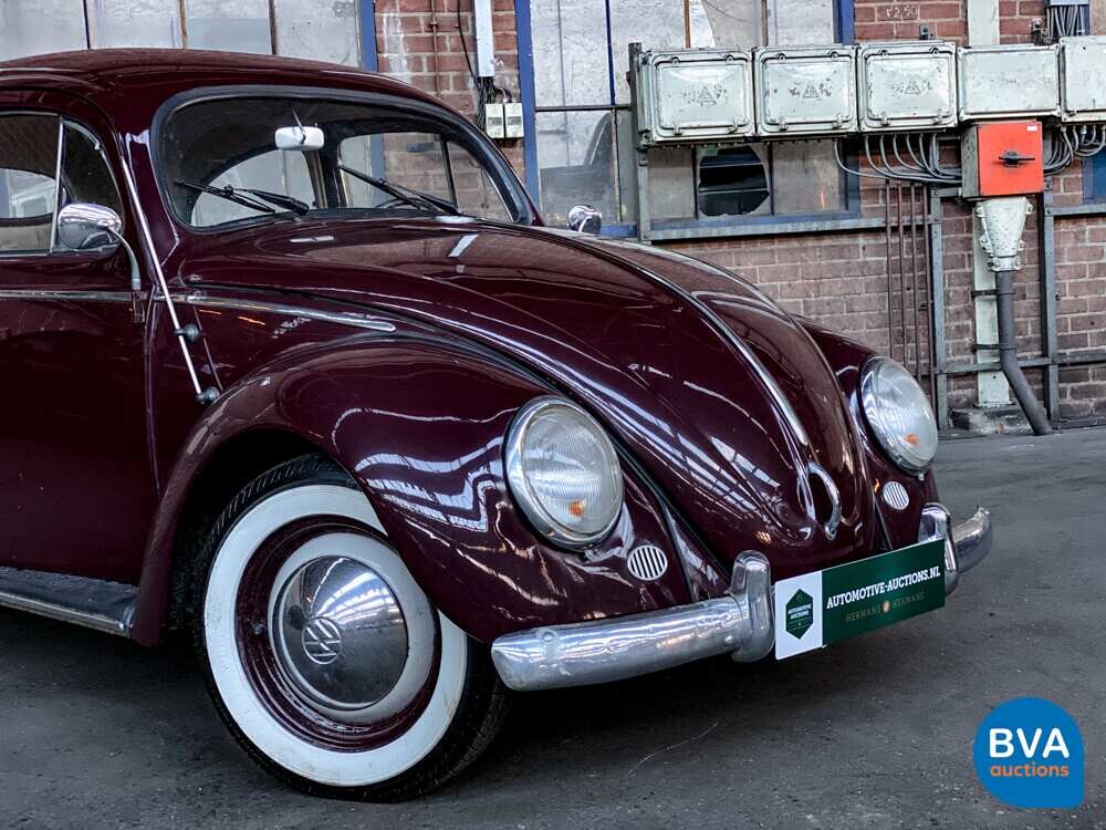 Volkswagen Kever 1600 Rood 1953
