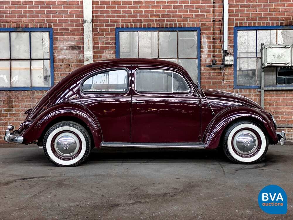 Volkswagen Kever 1600 Rood 1953