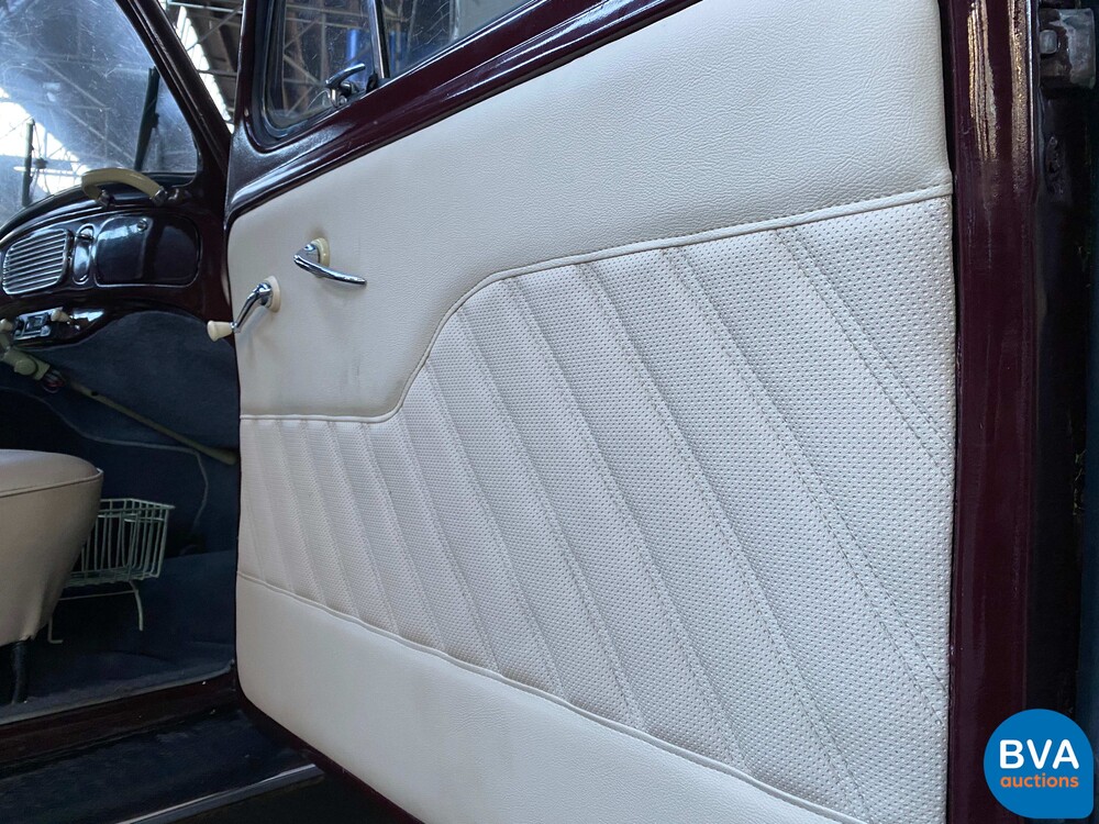 Volkswagen Kever 1600 Rood 1953