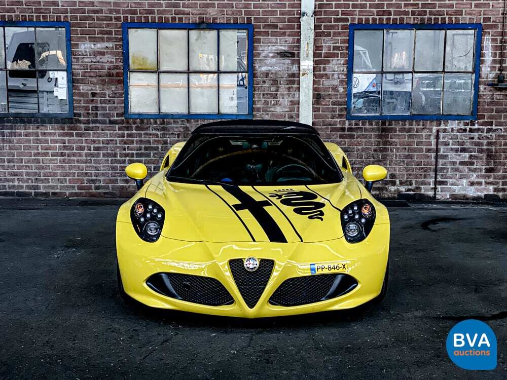 Alfa-Romeo 4C Spider 1750TBI CARBON TCT A6 240pk Cabriolet, PP-846-X.