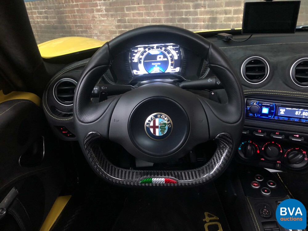 Alfa-Romeo 4C Spider 1750TBI CARBON TCT A6 240pk Cabriolet, PP-846-X.