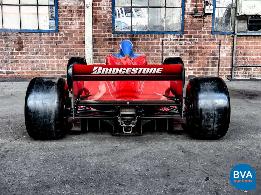 Formel-1-Auto F1-Fußarbeit FA17 Jos VERSTAPEN 1996 PFEILE.