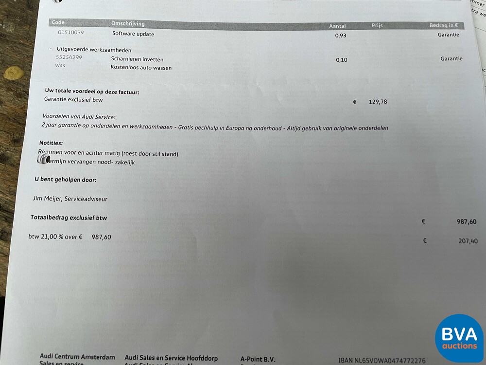 Audi A8 55 TFSI Quattro Pro Line Plus V6 340hp 2018, ZH-646-D.