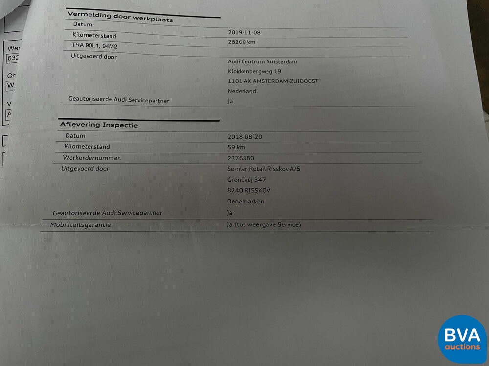 Audi A8 55 TFSI Quattro Pro Line Plus V6 340hp 2018, ZH-646-D.