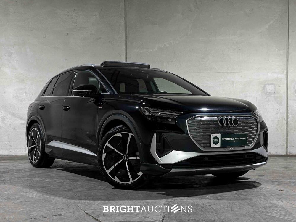 Audi Q4 e-tron 50 Quattro Launch Edition S COMPETITION 77 kWh S-Line 299pk 2021 (Origineel-NL), N-034-GK