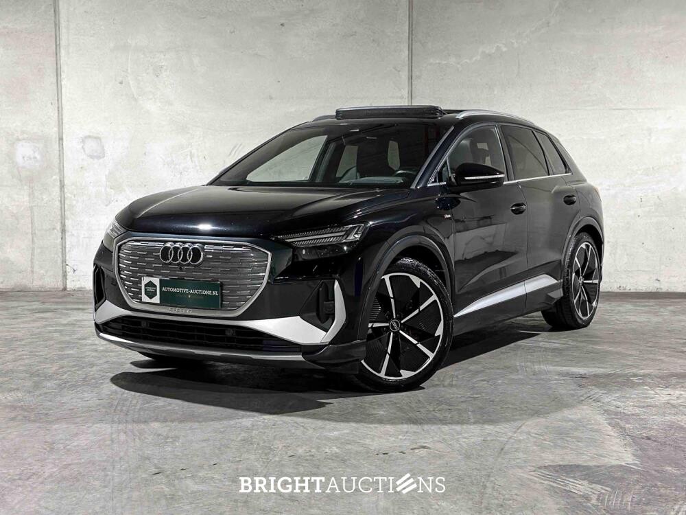 Audi Q4 e-tron 50 Quattro Launch Edition S COMPETITION 77 kWh S-Line 299pk 2021 (Origineel-NL), N-034-GK