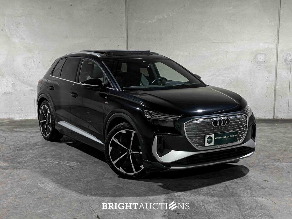 Audi Q4 e-tron 50 Quattro Launch Edition S COMPETITION 77 kWh S-Line 299pk 2021 (Origineel-NL), N-034-GK