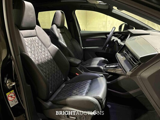 Audi Q4 e-tron 50 Quattro Launch Edition S COMPETITION 77 kWh 299pk 2021 (Origineel-NL), N-034-GK