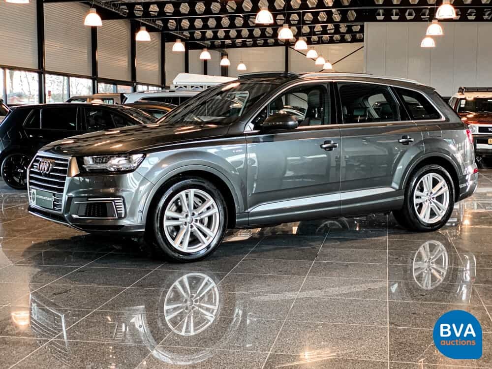 Audi Q7 3.0 TDI e-tron quattro S-line 373pk 2016, NG-904-G.