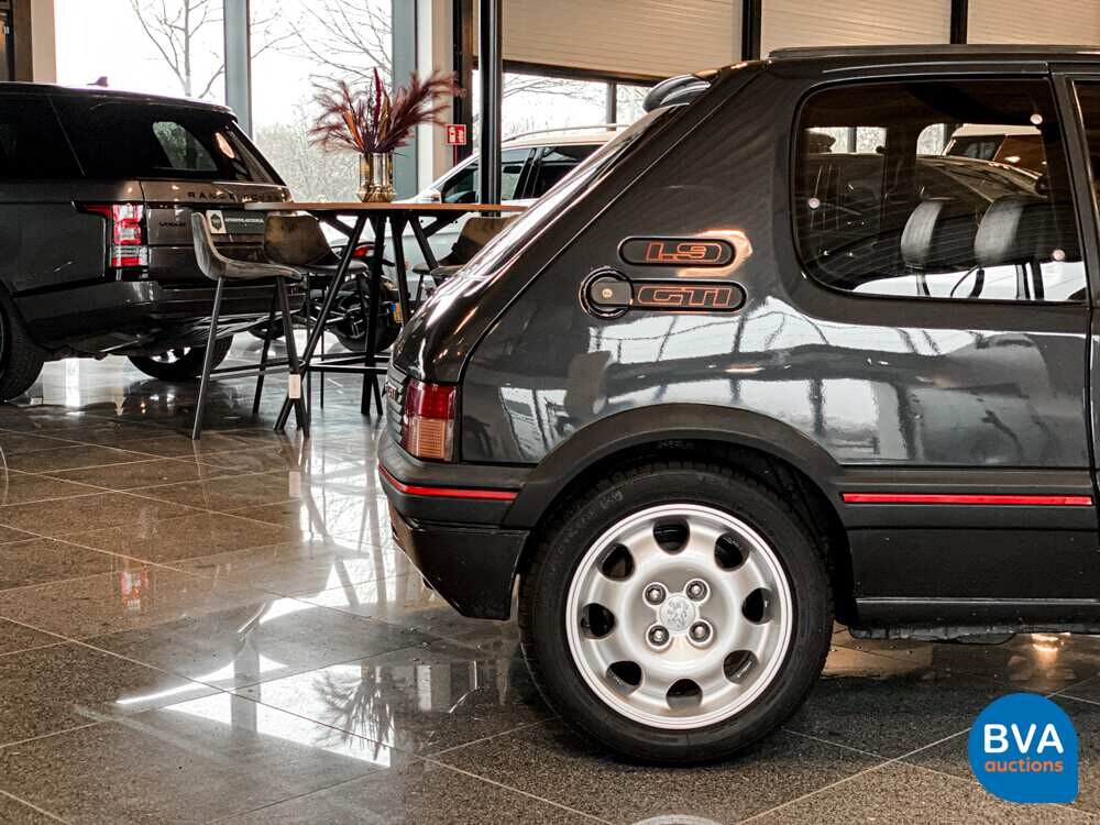 Peugeot 205 GTI U9 120 PS 1990, YR-75-TH.