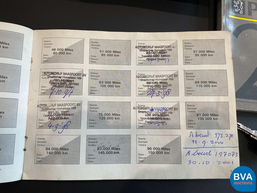 Peugeot 205 GTI U9 120 PS 1990, YR-75-TH.