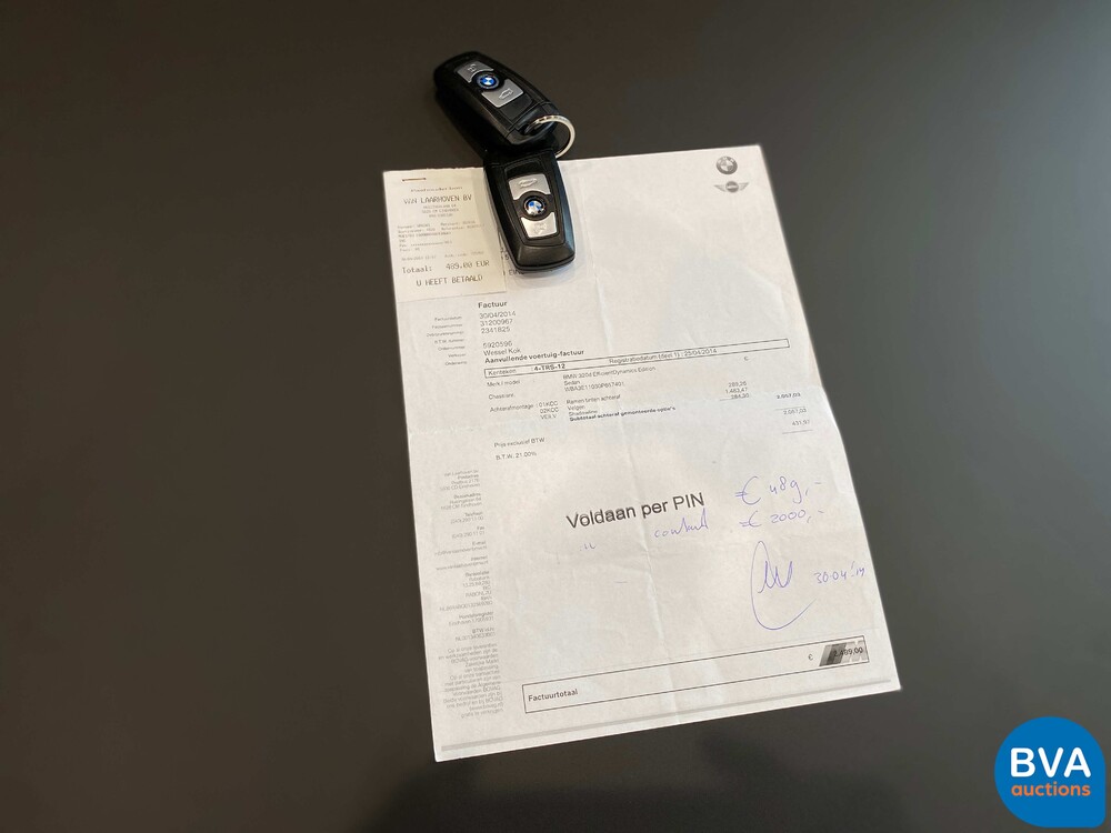 BMW 320D High Executive 3er 163pk 2014 -Org NL-, 4-TRS-12.