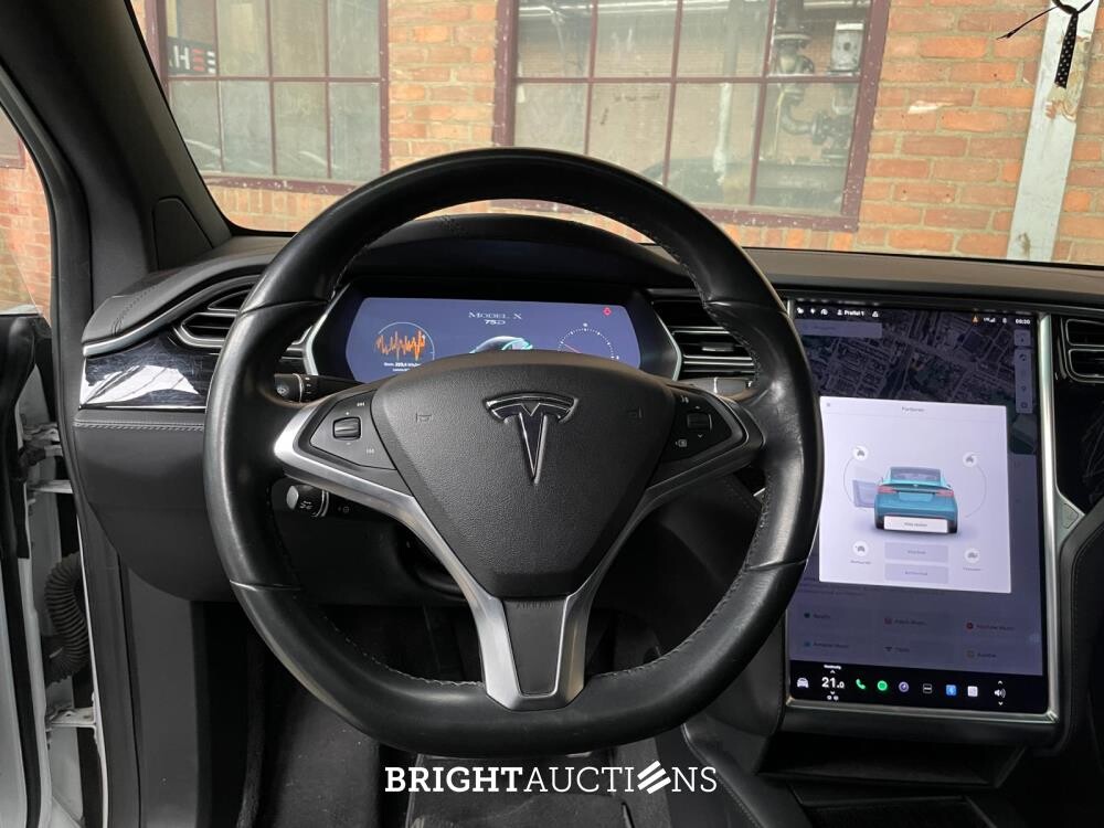 Tesla Model X 75D Base 7p 333pk 2018 (Origineel-NL), ST-663-B 