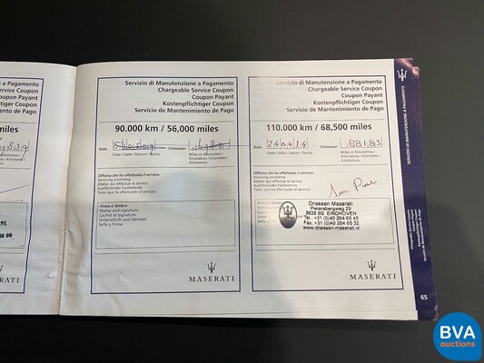 Maserati Quattroporte 4.2 Duo Select 400hp, 44-SR-KH.