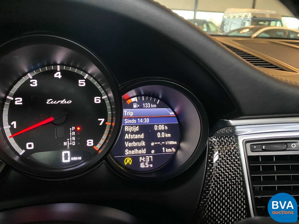 Porsche Macan Turbo PDK 400PS 3.6 CARBON 2014 -Org NL-, 7-TRH-06.