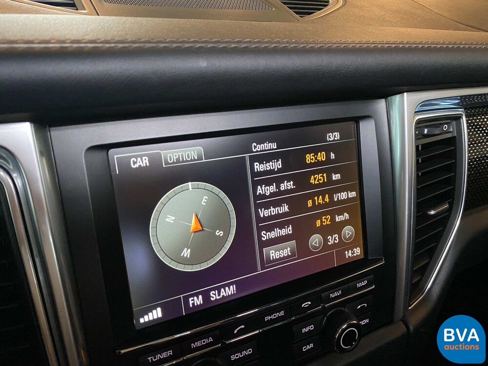 Porsche Macan Turbo PDK 400PS 3.6 CARBON 2014 -Org NL-, 7-TRH-06.