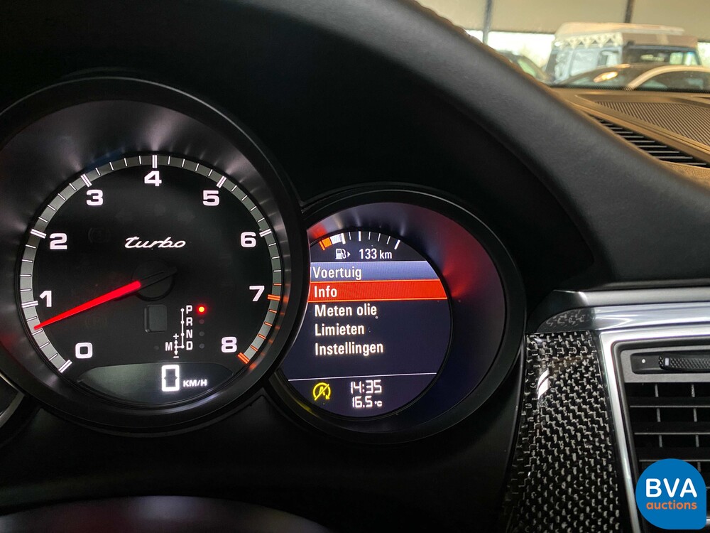 Porsche Macan Turbo PDK 400PS 3.6 CARBON 2014 -Org NL-, 7-TRH-06.