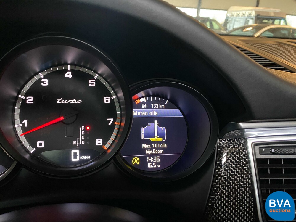 Porsche Macan Turbo PDK 400PS 3.6 CARBON 2014 -Org NL-, 7-TRH-06.