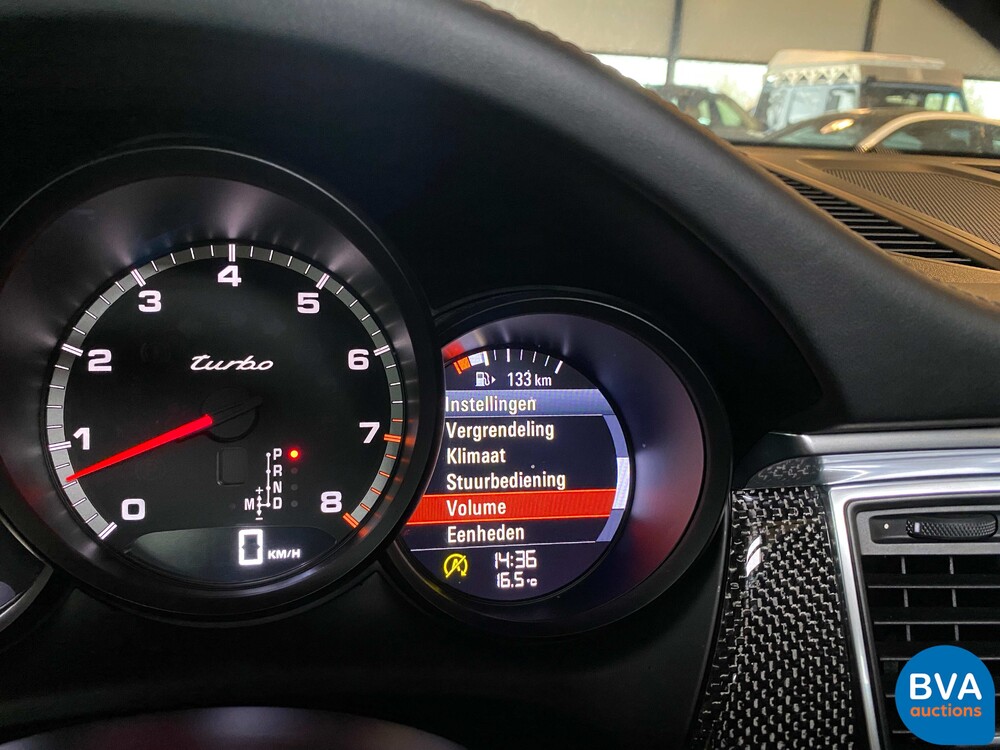 Porsche Macan Turbo PDK 400PS 3.6 CARBON 2014 -Org NL-, 7-TRH-06.