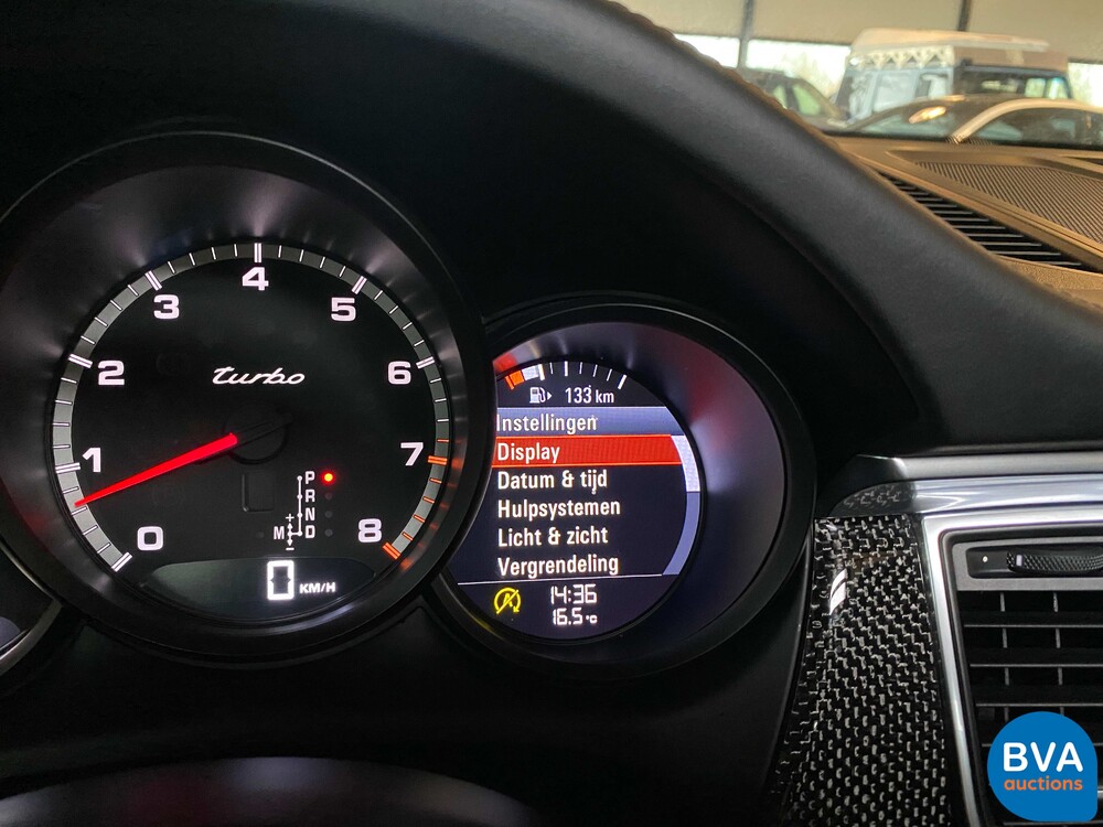 Porsche Macan Turbo PDK 400PS 3.6 CARBON 2014 -Org NL-, 7-TRH-06.