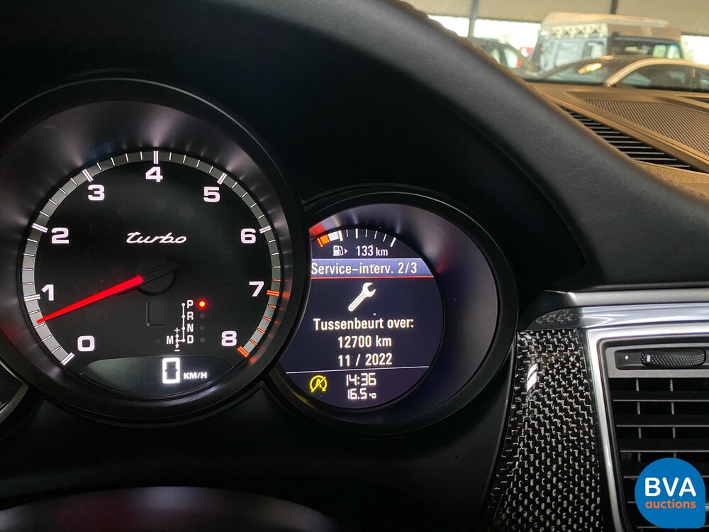 Porsche Macan Turbo PDK 400PS 3.6 CARBON 2014 -Org NL-, 7-TRH-06.