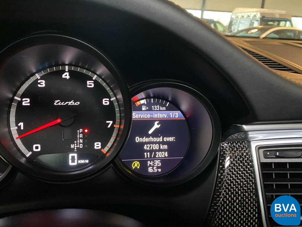 Porsche Macan Turbo PDK 400PS 3.6 CARBON 2014 -Org NL-, 7-TRH-06.