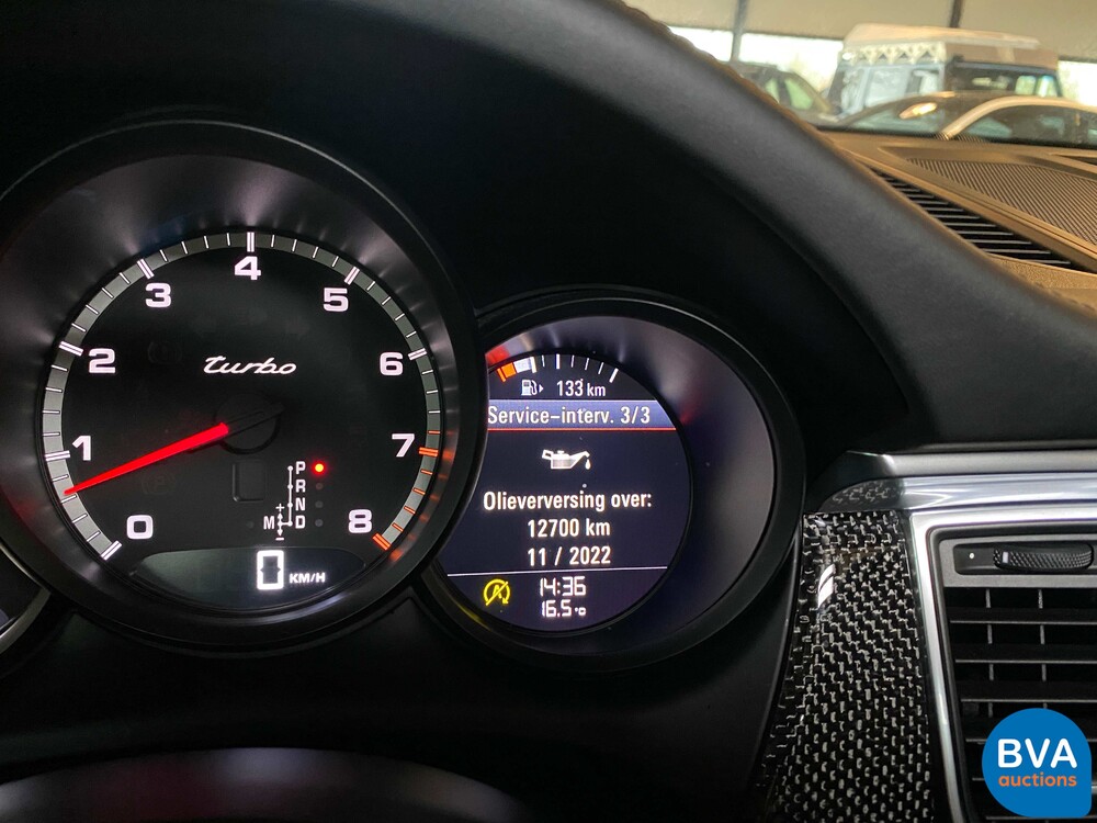 Porsche Macan Turbo PDK 400PS 3.6 CARBON 2014 -Org NL-, 7-TRH-06.