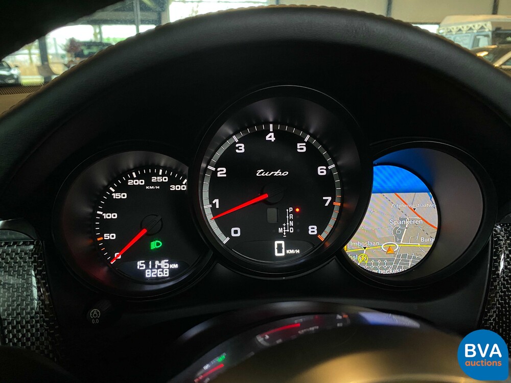 Porsche Macan Turbo PDK 400PS 3.6 CARBON 2014 -Org NL-, 7-TRH-06.