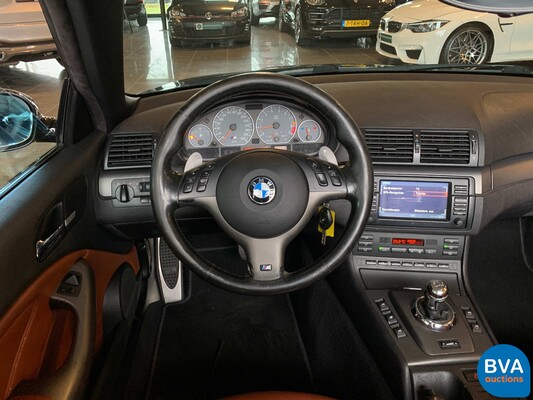 BMW M3 Cabriolet 3.2 SMG Cabrio e46 343pk, 01-GVL-6