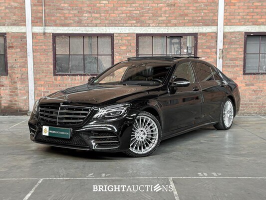 Mercedes-Benz S400d Lang AMG 3.0 V6 4Matic Premium Plus 340pk 2017 S-Klasse, K-874-NN