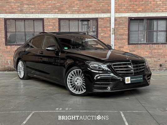 Mercedes-Benz S400d Lang AMG 3.0 V6 4Matic Premium Plus 340pk 2017 S-Klasse, K-874-NN