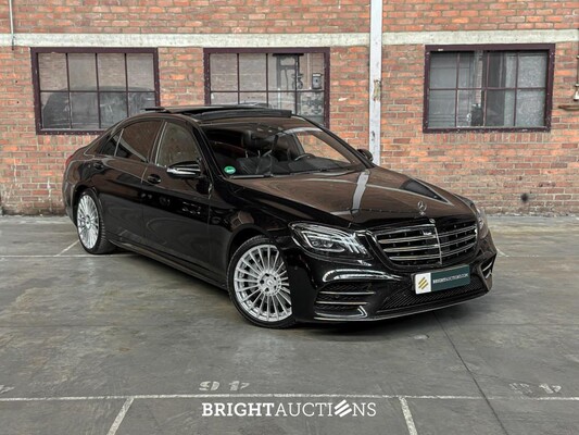 Mercedes-Benz S400d Lang AMG 3.0 V6 4Matic Premium Plus 340pk 2017 S-Klasse, K-874-NN